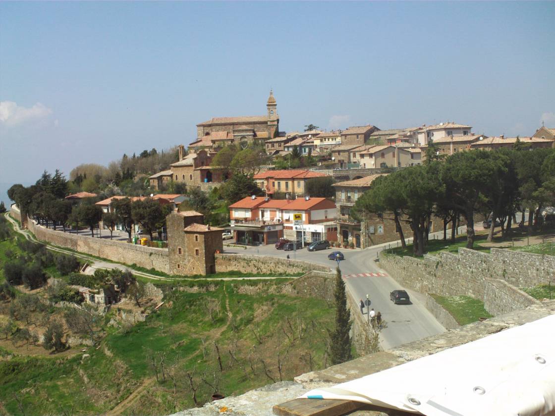 Montalcino, home of the famous Brunello wines