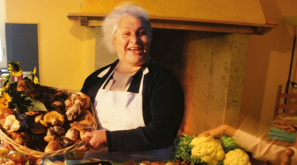 Ornella is a passionate mushroom collector and gifted cook