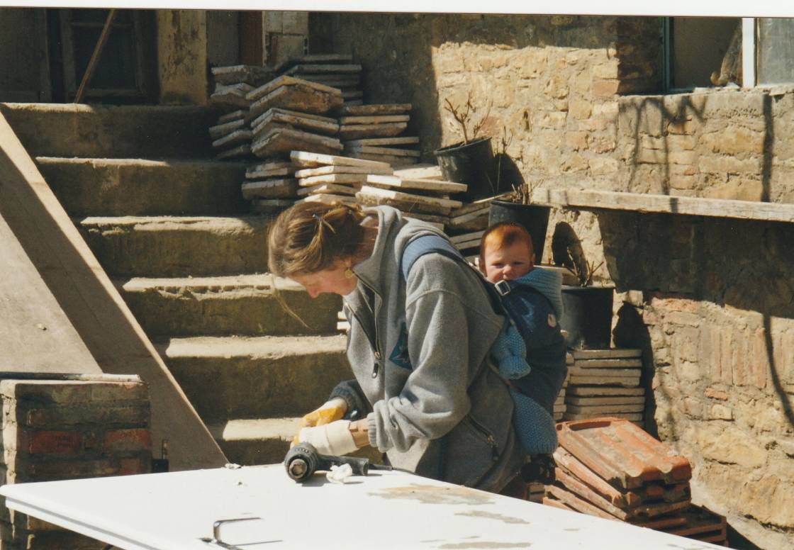 Hausrenovierung Annette mit Amira 1999-1