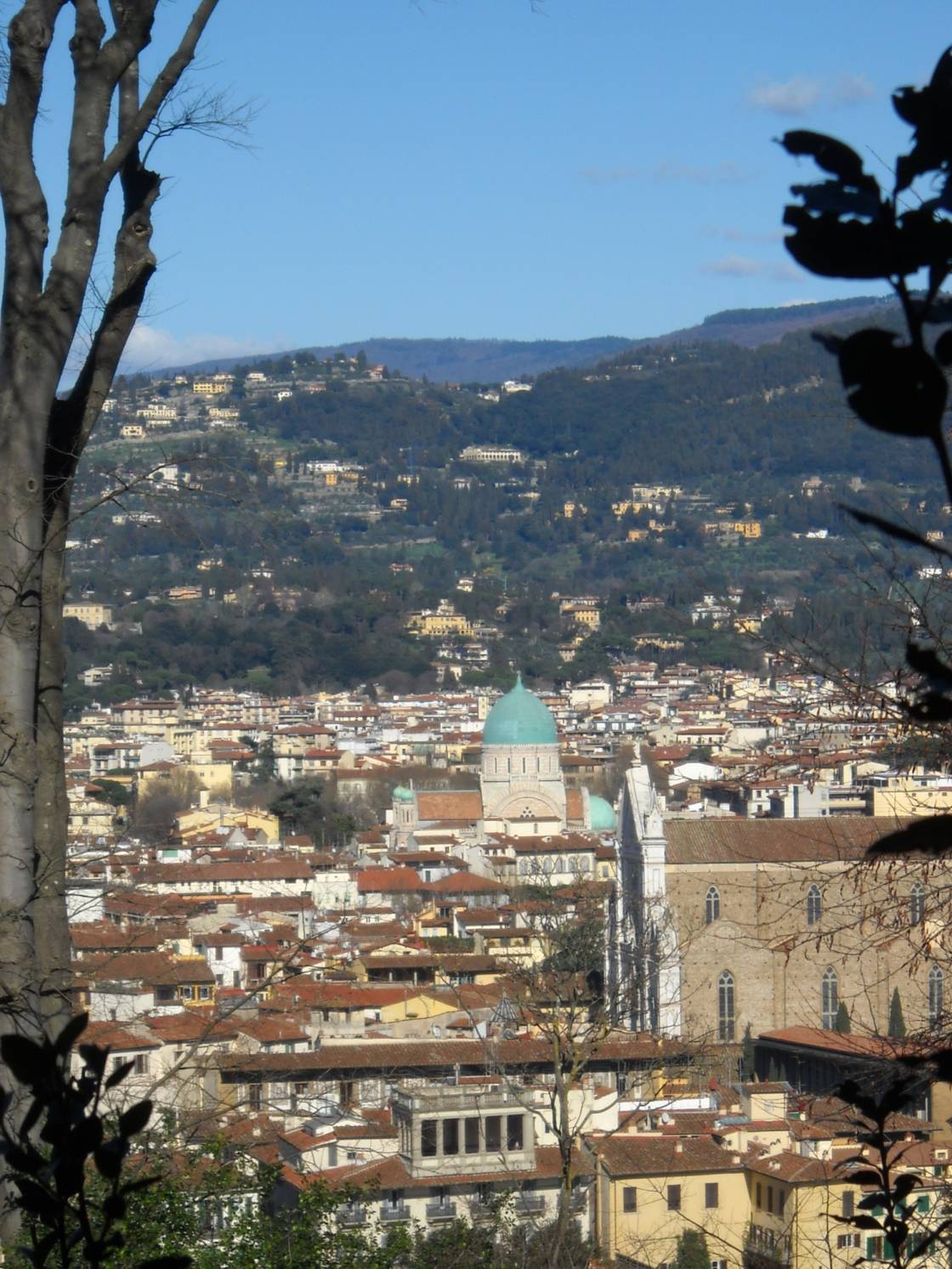 Giardino Bardini - panoramic view of Florence